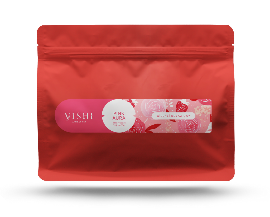 Pink Aura (Çilekli Beyaz Çay) 250 gr